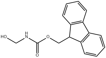 Carbamic acid, N-(hydroxymethyl)-, 9H-fluoren-9-ylmethyl ester Structure