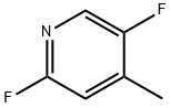 3,5-difluoro-4-methylpyridine Structure