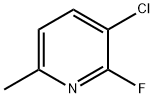 3-Chloro-2-fluoro-6-methylpyridine Structure