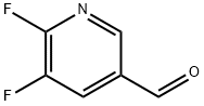 5,6-difluoronicotinaldehyde 구조식 이미지