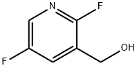 3-Pyridinemethanol, 2,5-difluoro- Structure