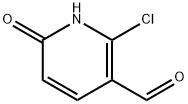 3-Pyridinecarboxaldehyde, 2-chloro-1,6-dihydro-6-oxo- 구조식 이미지