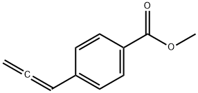 Benzoic acid, 4-(1,2-propadien-1-yl)-, methyl ester 구조식 이미지