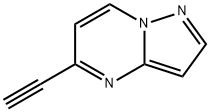 5-Ethynylpyrazolo[1,5-a]pyrimidine 구조식 이미지