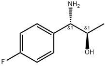 (1S,2R)-1-AMINO-1-(4-FLUOROPHENYL)PROPAN-2-OL Structure