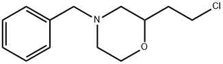 4-benzyl-2-(2-chloroethyl)morpholine Structure