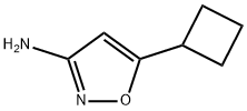 3-Isoxazolamine, 5-cyclobutyl- Structure