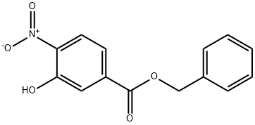 3-Hydroxy-4-nitro-benzoic Acid Phenylmethyl Ester Structure