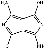 Pyrrolo[3,4-c]pyrrole-1,4-diol, 3,6-diamino- Structure