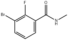 Benzamide, 3-bromo-2-fluoro-N-methyl- Structure