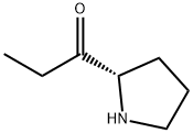1-Propanone, 1-(2S)-2-pyrrolidinyl- Structure