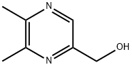 2-Pyrazinemethanol, 5,6-dimethyl- 구조식 이미지