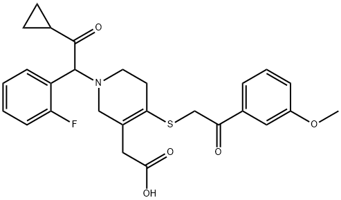 Prasugrel metabolite M6-d3 (stabilzed) Structure