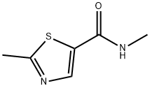 N,2-Dimethyl-1,3-thiazole-5-carboxamide Structure
