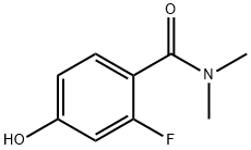 Benzamide, 2-fluoro-4-hydroxy-N,N-dimethyl- Structure