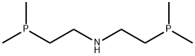 Bis(2-(dimethylphosphino)ethyl)amine Structure