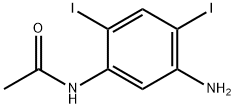 N-(5-amino-2,4-diiodo-phenyl)acetamide Structure