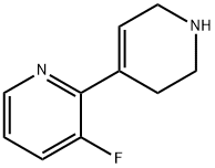 2,4′-Bipyridine, 3-fluoro-1′,2′,3′,6′-tetrahydro- Structure