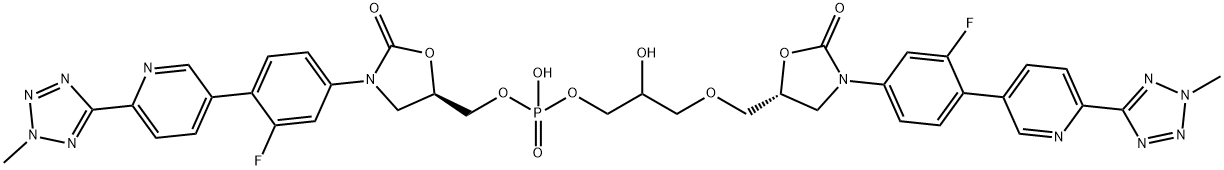 Tedizolid Phosphate impurity Structure