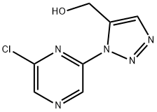 [1-(6-chloropyrazin-2-yl)-1h-1,2,3-triazol-5-yl]methanol Structure