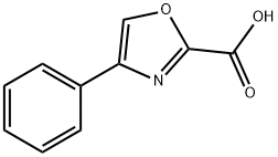 2-Oxazolecarboxylic acid, 4-phenyl- Structure