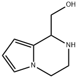 Pyrrolo[1,2-a]pyrazine-1-methanol, 1,2,3,4-tetrahydro- Structure