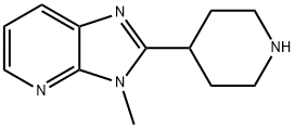 3H-Imidazo[4,5-b]pyridine, 3-methyl-2-(4-piperidinyl)- Structure