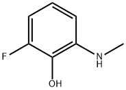 2-fluoro-6-(methylamino)phenol Structure