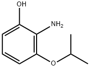 Phenol, 2-amino-3-(1-methylethoxy)- Structure