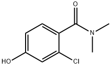 Benzamide, 2-chloro-4-hydroxy-N,N-dimethyl- Structure