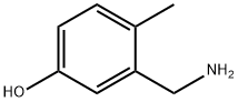 Phenol, 3-(aminomethyl)-4-methyl- 구조식 이미지