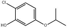 2-Chloro-5-(propan-2-yloxy)phenol Structure