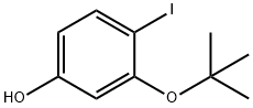 3-(tert-butoxy)-4-iodophenol 구조식 이미지