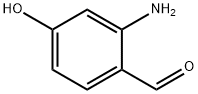 Benzaldehyde, 2-amino-4-hydroxy- Structure