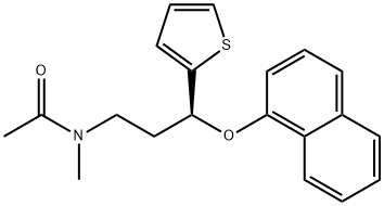 Duloxetine iMpurity (N-acetyl) Structure