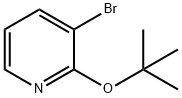 Pyridine, 3-bromo-2-(1,1-dimethylethoxy)- Structure