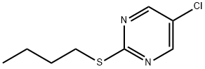 2-(Butylsulfanyl)-5-chloropyrimidine Structure