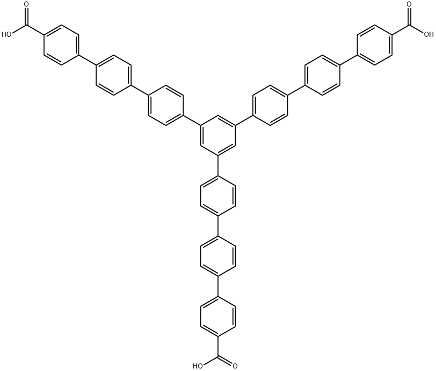 1,3,5-tris (terephthalate) -benzene Structure