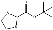 1,3-Dithiolane-2-carboxylic acid, 1,1-dimethylethyl ester Structure