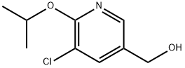 [5-chloro-6-(propan-2-yloxy)pyridin-3-yl]methanol 구조식 이미지