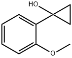 1-(2-methoxyphenyl)cyclopropanol Structure