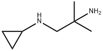 N-(2-amino-2-methylpropyl)cyclopropanamine 구조식 이미지