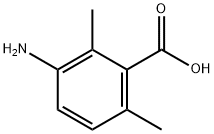 Benzoic acid, 3-amino-2,6-dimethyl- 구조식 이미지