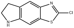 2-chloro-6,7-dihydro-5H-thiazolo[4,5-f]indole 구조식 이미지