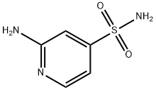 4-Pyridinesulfonamide, 2-amino- Structure