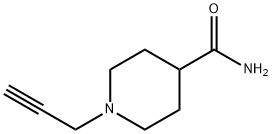 4-Piperidinecarboxamide, 1-(2-propyn-1-yl)- Structure