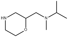 2-Morpholinemethanamine,N-methyl-N-(1-methylethyl)- Structure