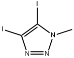 4,5-diiodo-1-methyl-triazole Structure