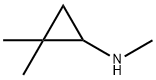 Cyclopropanamine, N,2,2-trimethyl- Structure