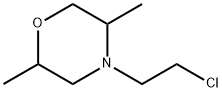 Morpholine, 4-(2-chloroethyl)-2,5-dimethyl- 구조식 이미지